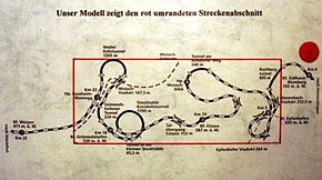 Streckenfhrung der Wutachtalbahn (Planl)